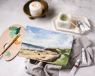 Seashore Path painting kit, impressionist painting kit - Boho Fabrics - 