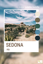 Sedona Sky, Mystery Color Palette Box. - Boho Fabrics - Fabric Bundles