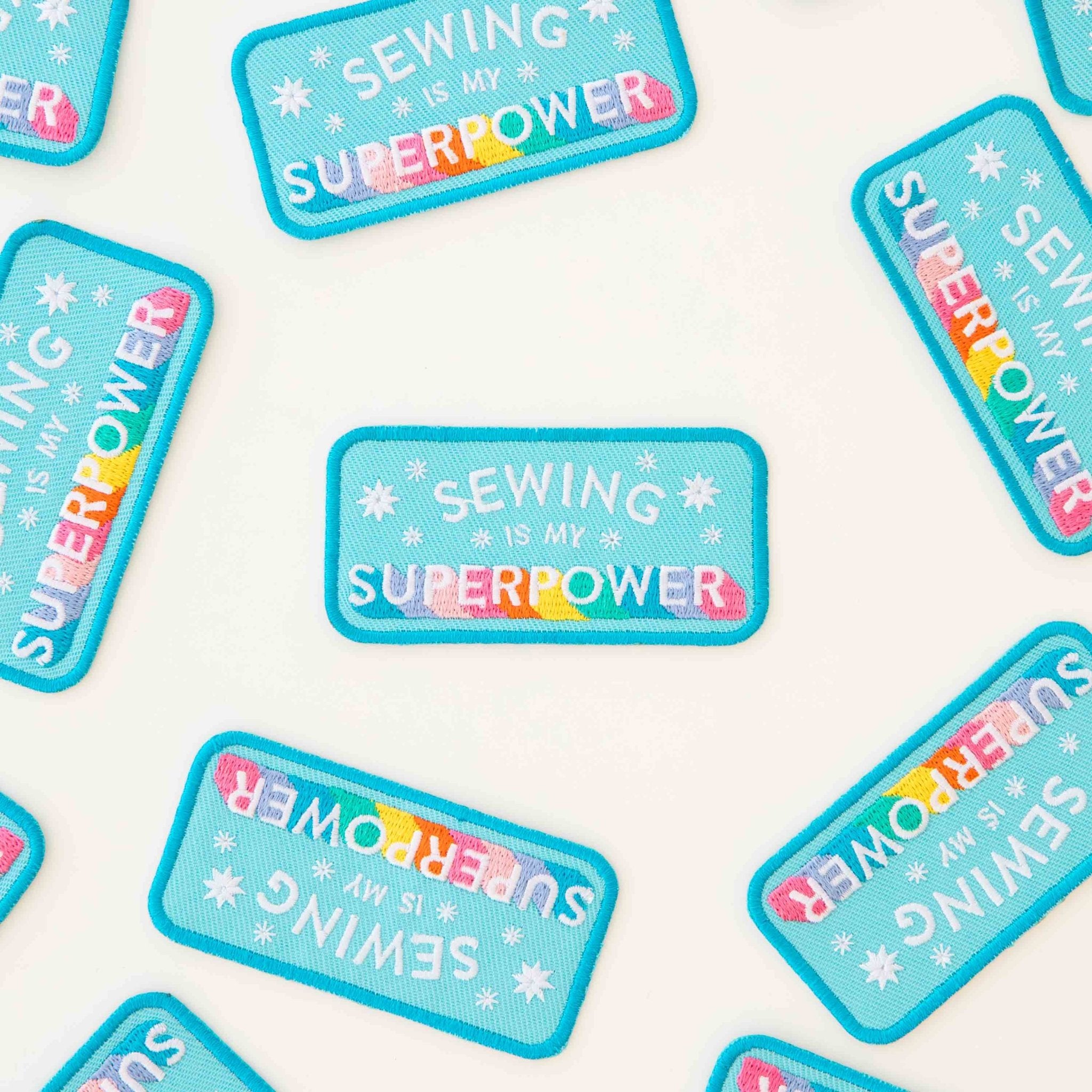 Sewing is my Superpower Iron - On Patch (PRE - ORDER) - Boho Fabrics - 