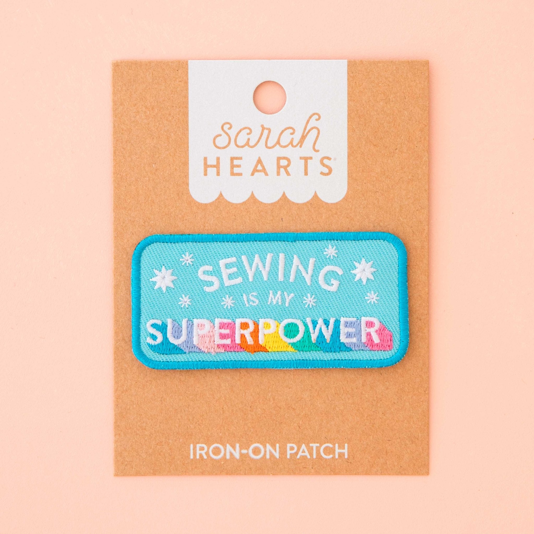 Sewing is my Superpower Iron - On Patch (PRE - ORDER) - Boho Fabrics - 