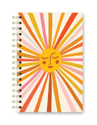 Spiral Notebook Retro Sunshine - Boho Fabrics - 