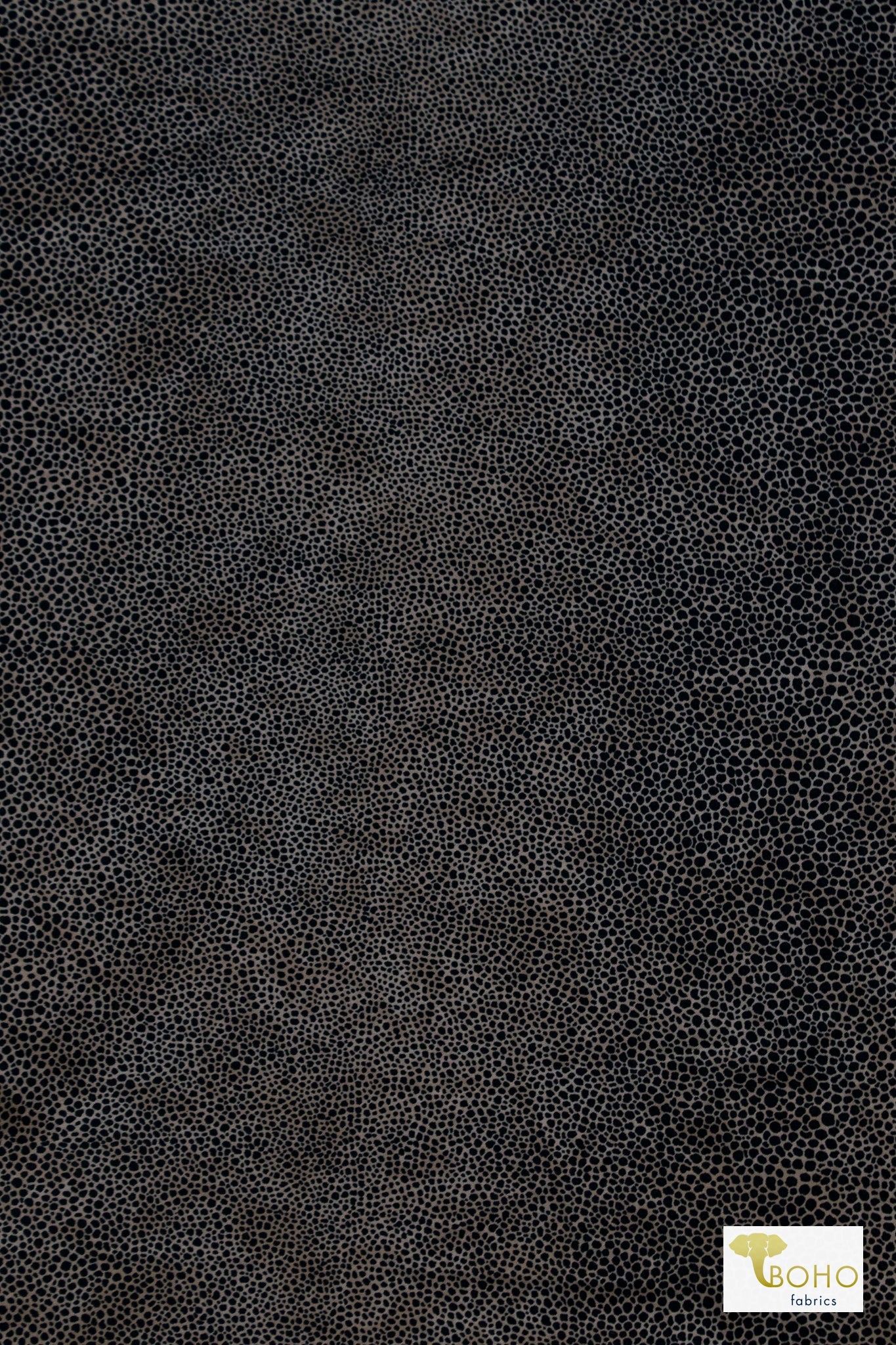 Terrazzo Leopard, Athletic Knit Fabric - Boho Fabrics - Athletic Knit Fabric