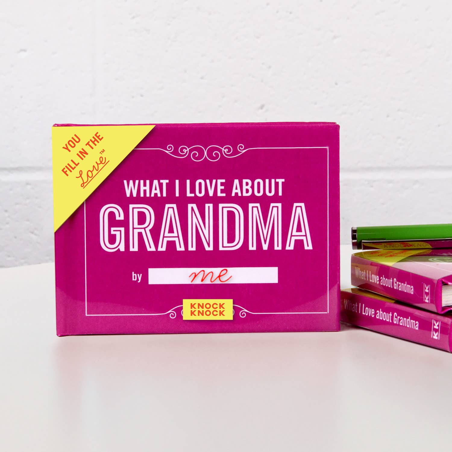 What I Love about Grandma Fill in the Love® Book, (Pre - Order) - Boho Fabrics - Book