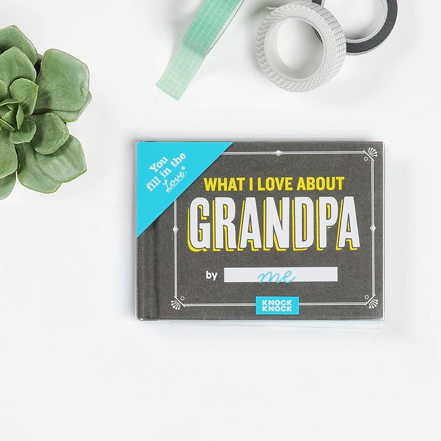 What I Love about Grandpa Fill in the Love® Book (Pre - Order) - Boho Fabrics - Book