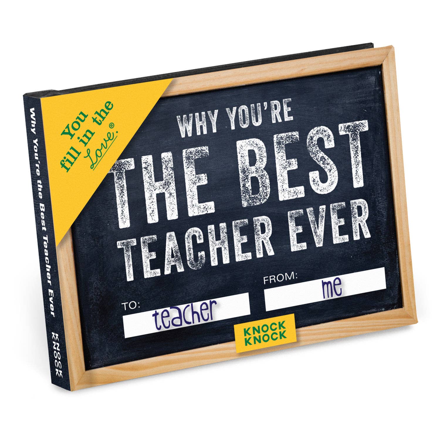 Why You're the Best Teacher Ever Fill in the Love® Book - Boho Fabrics - Books