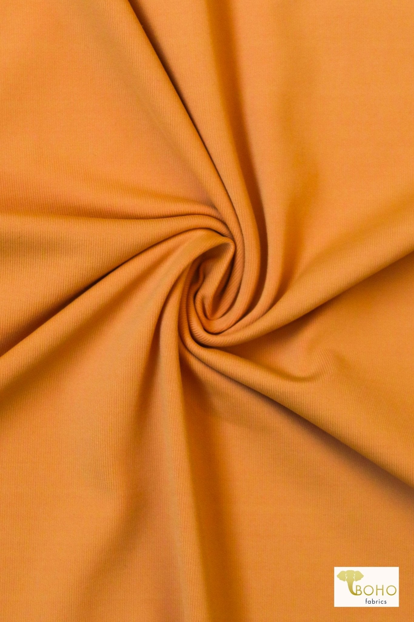 Year End Edit Special - PRECUTS! Kumquat Orange, Nylon/Spandex. Athletic Knit Fabric - Boho Fabrics - Swim Knit, Solid Fabric